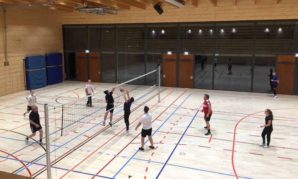 Volleyballtraining mit Burkhard Sude