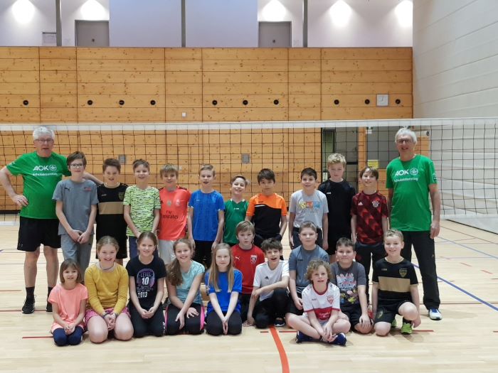 Volleyball AOK Grundschule Feb24