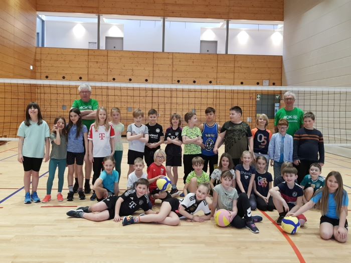 Volleyball AOK Grundschule Feb24 1