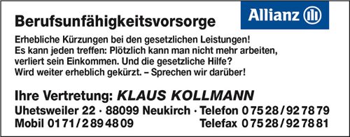 Klaus Kollmann Allianz